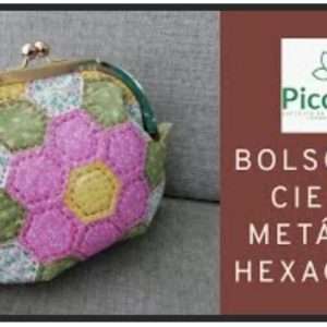 Molde Clase 5 Reglas Geométricas Hexágono Bolso con Broche Metálico Parte 1