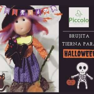 Kit Brujita Tierna para Halloween