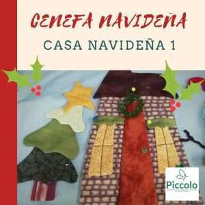 Molde Cenefa Navideña Casa 1