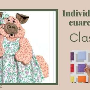 Molde Clase 12 de Individuales (Aplicación Cerdita)