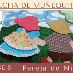 Molde Clase 8 Pareja de Niños