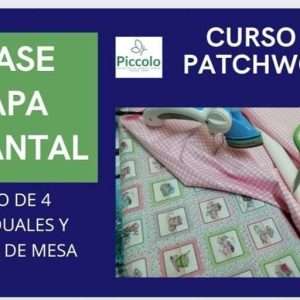 Molde Delantal Ñapa de Individuales y Camino de Mesa en Patchwork