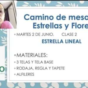 Moldes Curso de Camino de Mesa con Piccolo