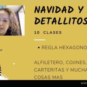 Moldes Curso Navidad y Detallitos en Patchwork con Piccolo