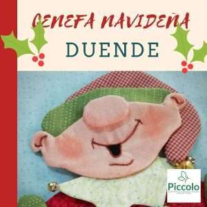 Molde Cenefa Navideña Duende