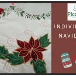 Molde Clase 8 Reglas Geométricas Hexágono Individuales Navideños