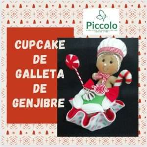 Kit Cupcake de Galleta de Jengibre con Piccolo