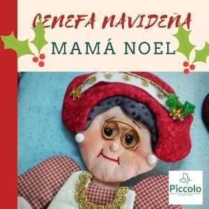 Molde Cenefa Navideña Mama Noel