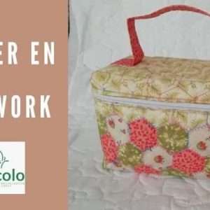 Molde Ñapa Reglas Geométricas Hexágono Porta-Cartuchera (Neceser)