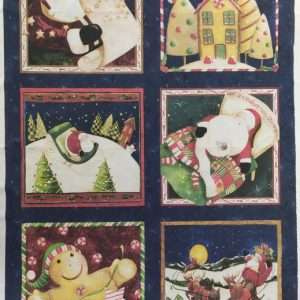 Panel Cojines Navideños x6