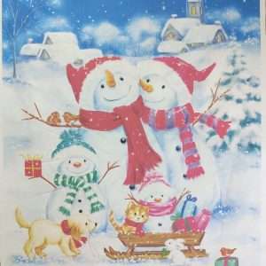 Panel Familia de Nieves