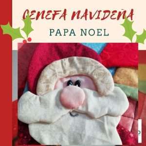 Molde Cenefa Navideña Papa Noel