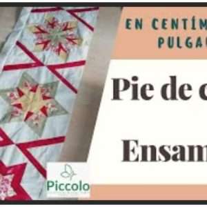 Molde Clase 10 de Regla Geométricas de 60º para Patchwork (cm)