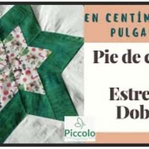 Molde Clase 6 de Regla Geométricas de 60º para Patchwork (pulgadas)