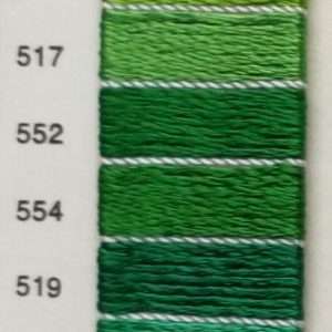 Hilo Rayon Tono Azules y Verdes