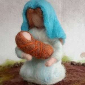 Virgen Maria en Felting Piccolo