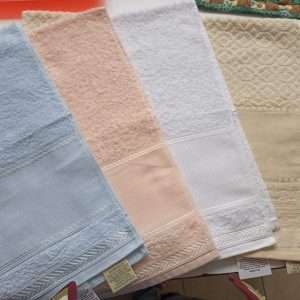 Toallas con franja para Bordar