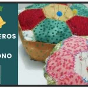 Molde Clase 1 Reglas Geométricas Hexágono Alfiletero (cm)