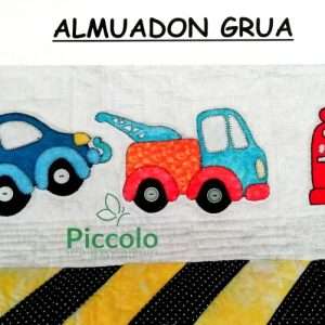 Molde Colcha Carritos -Grua-