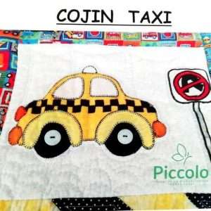Molde Colcha Carritos -Taxi-
