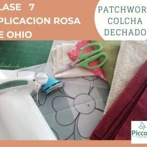 Molde Aplicación Rosa de Ohio con Piccolo
