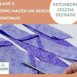 Molde Como hacer un Sesgo con Piccolo (Parte 1 y 2)