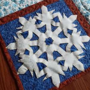 Molde Clase 1 Pie de árbol Copo de Nieve