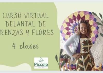 Curso de Delantal de Trenzas y Flores