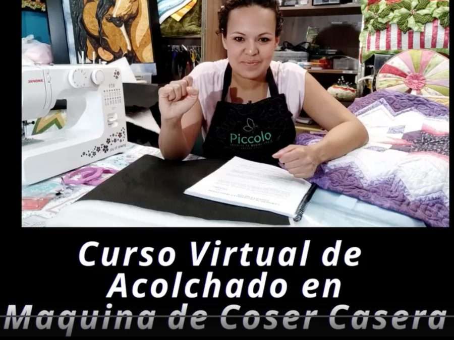 Curso Completo de Acolchado en Maquina Familiar