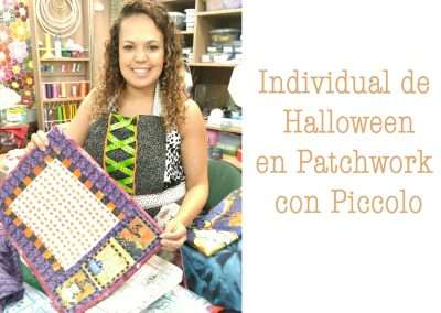 Curso Completo de Individual para Halloween en Patchwork