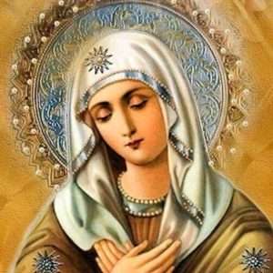 Virgen Peregrina con brasalete de Piccolo