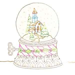 Bola Iglesia navideña