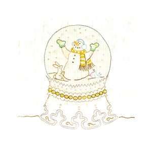 Bola Muñeco de Nieve navideño 3