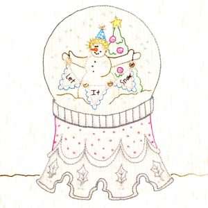 Bola Muñeco de Nieve navideño