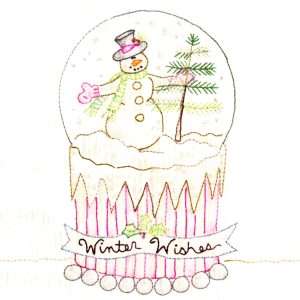 Bola muñeco navideña