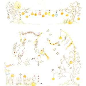 Esqueletos con Bruja