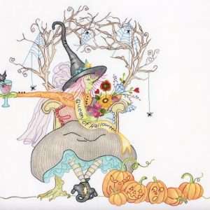 Bruja reina del halloween