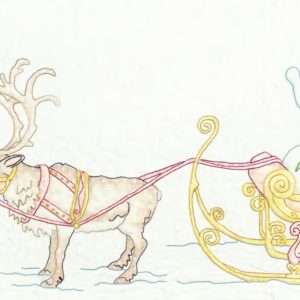 Muñecos de nieve con reno