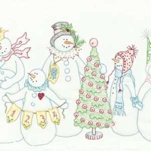 Parada de muñecos de nieve